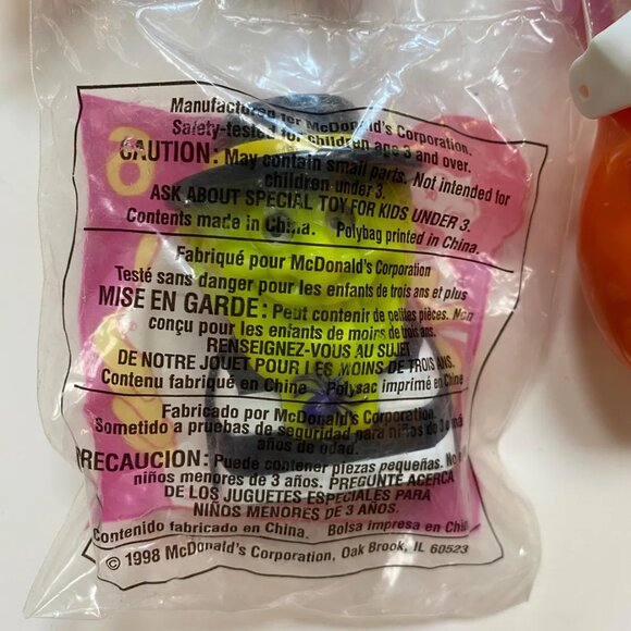 Halloween Mcdonalds Fast Food Premium Toys 1998 Spooky LOT - Picture 4 of 5